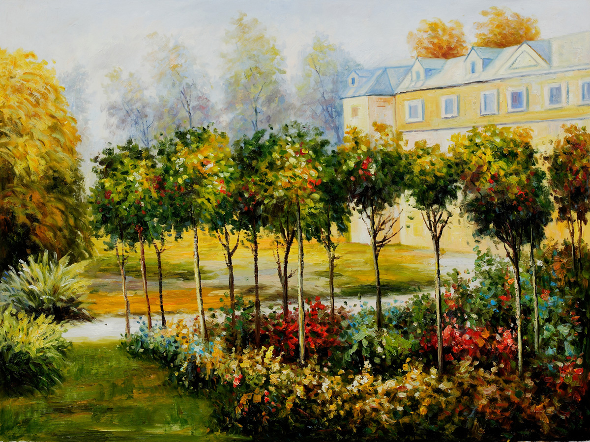 The Garden at Fontenay, 1874 by Pierre Auguste Renoir